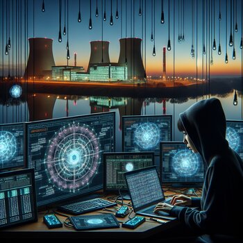 Cyberaanval op een kerncentrale