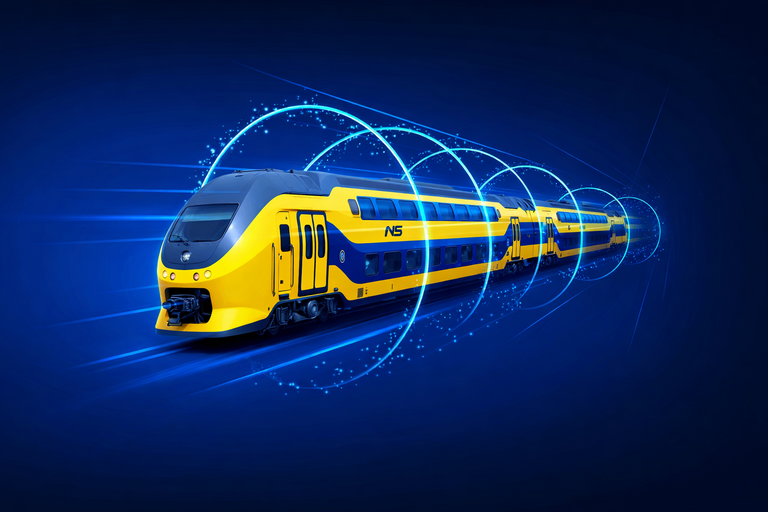 Nederlandse NS trein
