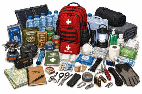 Compleet all-in-one noodpakket
