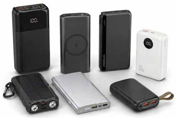 Powerbanks die stroom kunnen leveren tijdens een kortdurende stroomuitval