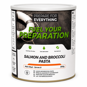 Fuel Your Preparation, noodrantsoen met zalm en broccoli