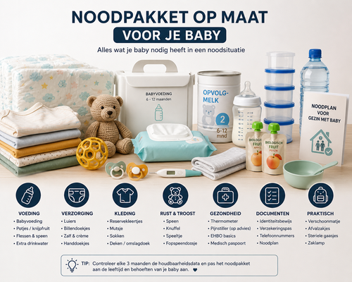 Noodpakket op maat voor je baby
