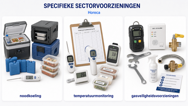 Specifieke sectorvoorzieningen voor noodsituaties in de horeca