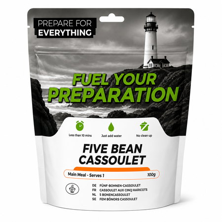 Fuel Your Preparation Five bean cassoulet in zak