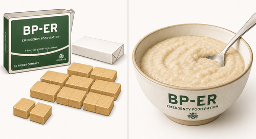 Losse BP-ER tabletten en BP-ER pap