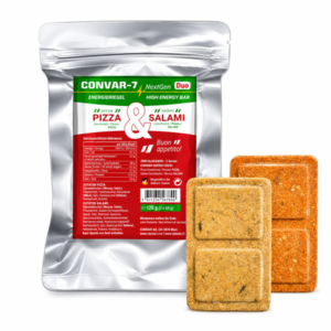 CONVAR-7 NextGen Energy Bar Duo Pizza & Salami met twee repen