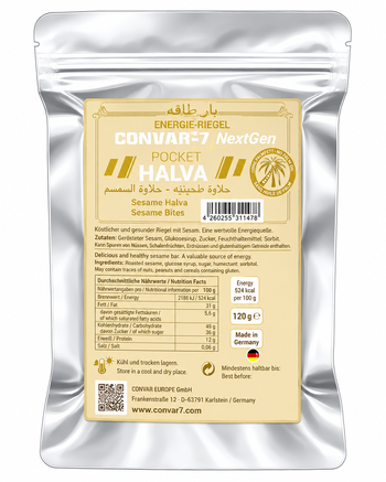 CONVAR-7 NextGen Energy Bar - Halva