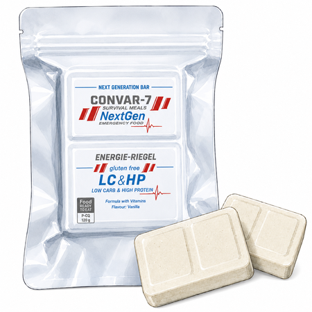 CONVAR-7 NextGen LC&HP - glutenvrij tegen een witte achtergrond