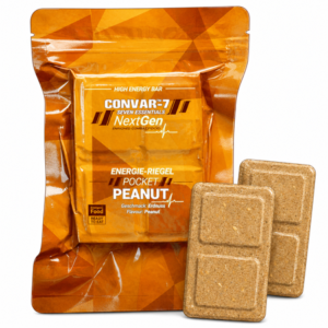 CONVAR-7 NextGen - Pocket Peanut bar tegen een witte achtergrond