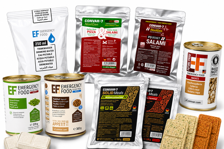 Deel van het CONVAR FOOD assortiment