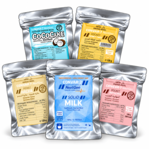 CONVAR-7 NextGen-repen - CoCoCake, Pocket Honey Cake, Halva, Solid Milk en Muhalabia