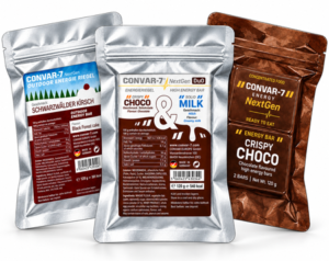 CONVAR-7 NextGen-repen - Crispy Choco, Choco & Milk en Schwarzwälder Kirschtorte