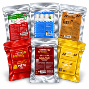 CONVAR-7 NextGen-repen - Duo Pizza & Salami, Weißwurst, Solid Beef, Pocket Pizza en Mashed Potato