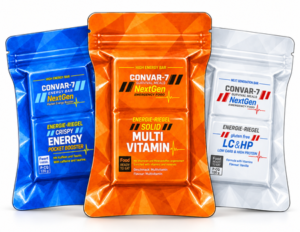 CONVAR-7 NextGen-repen - Pocket Energy Booster, Solid Multi Vitamin en Low Carb & High Protein
