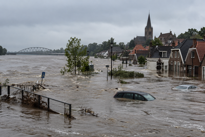 Overstroming in het Nederlandse rivierengebied